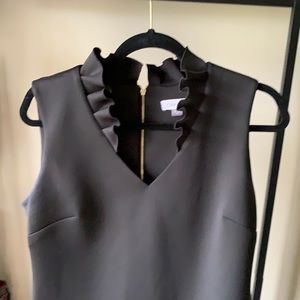 Black Calvin Klein Fitted Dress